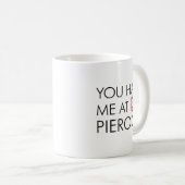 Je Bent Mij Bij Pierogi Pools Koffiemok (Voorkant rechts)