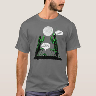 JE BENT MIJ KOP AMOUR, bidsprinkhaan T-shirt