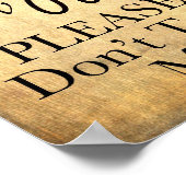 Je bent mijn achtergrond voor Sunshine Word Art Poster (Hoek)