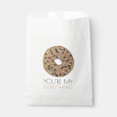 Je bent mijn 'Alles Bagel Breakfast Food Love' Bedankzakje (Voorkant)