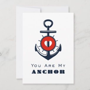 Je bent mijn anchor kaart