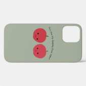 Je bent mijn appel ooit na appels Case-Mate iPhone case (Achterkant (horizontaal))