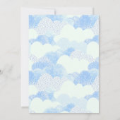 Je bent mijn Baby shower voor de zonnige regenboog Kaart (Achterkant)