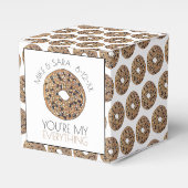 Je bent mijn Bagel Foodie Wedding Favor. Bedankdoosjes (Voorkant Zijde)