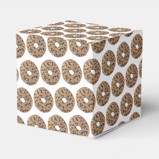 Je bent mijn Bagel Foodie Wedding Favor. Bedankdoosjes (Achterkant)