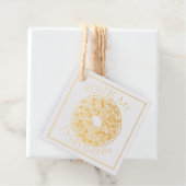 Je bent mijn Bagel Foodie Wedding Favor. Bedankjes Labels (Met doos)