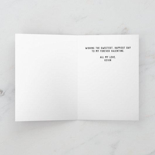 Je bent mijn beker van de thea Funny Valentijnsdag Feestdagen Kaart (Binnen)