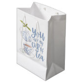 Je bent mijn beker van Tea Gift Bag Medium Cadeauzakje (Voorkant Gekanteld)