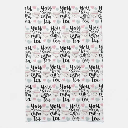 Je bent mijn beker van Tea Kitchen Towel Theedoek (Verticaal)