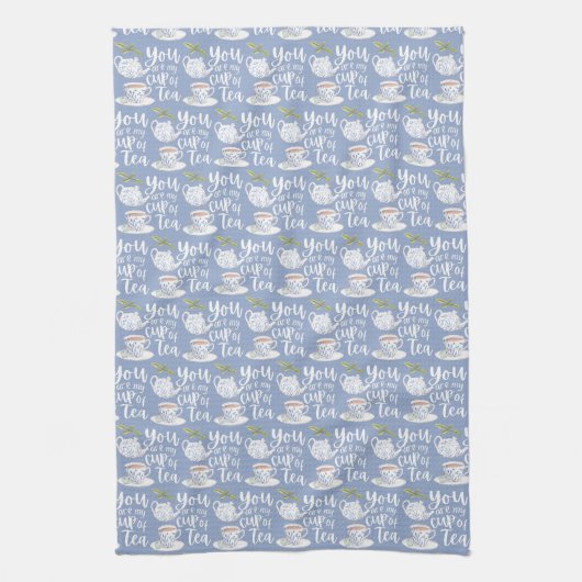Je bent mijn beker van Tea Kitchen Towel Theedoek (Verticaal)
