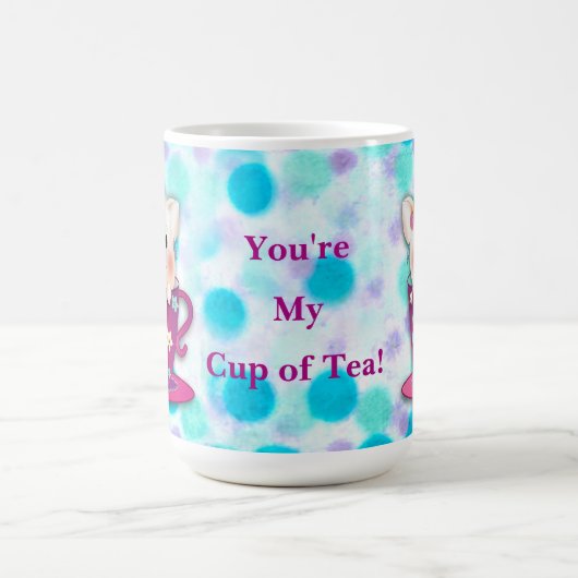 Je bent mijn beker van Tea Sweet Piggy in Cup Koffiemok (Center)