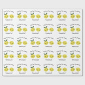 Je bent mijn belangrijkste citroenen cadeaupapier (Vlak)