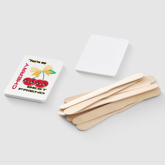 JE BENT MIJN BESTE KERSENVRIEND HANDWAAIER (Niet-gemonteerd)