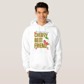 JE BENT MIJN BESTE KERSENVRIEND HOODIE (Voorkant volledig)