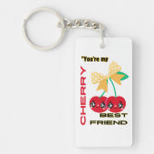 JE BENT MIJN BESTE KERSENVRIEND SLEUTELHANGER (Voorkant)