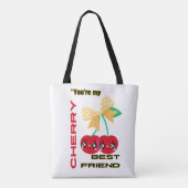 JE BENT MIJN BESTE KERSENVRIEND TOTE BAG (Achterkant)