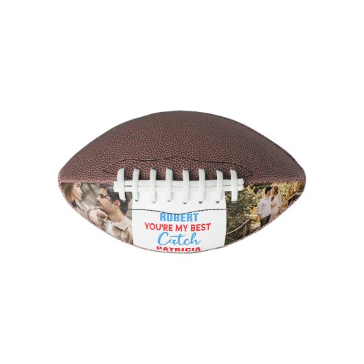 Je bent mijn beste Vangst Aangepast 2 Fotopaar Nam American Football (Voorkant)