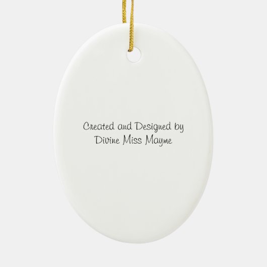 Je bent mijn beste vriend. keramisch ornament (Achterkant)