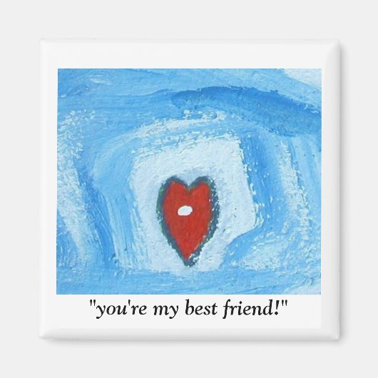 JE BENT MIJN BESTE VRIEND MAGNEET (Voorkant)