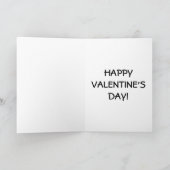 Je bent mijn beter halfzoet hart feestdagen kaart (Binnen)