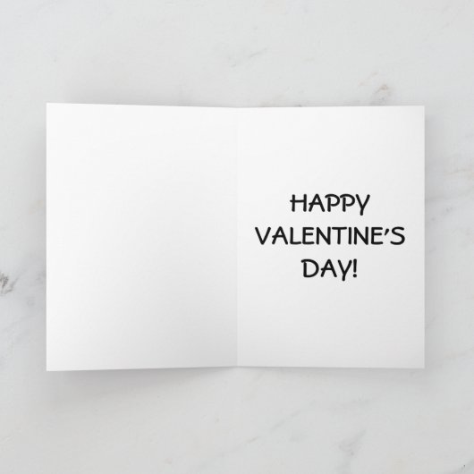 Je bent mijn beter halfzoet hart feestdagen kaart (Binnen)