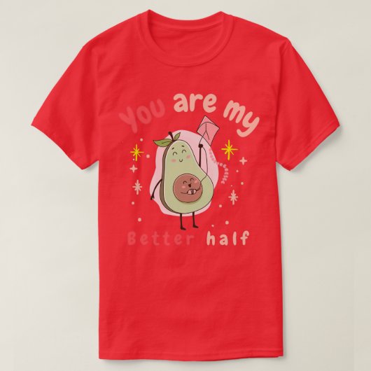 je bent mijn betere helft t-shirt (Design voorkant)