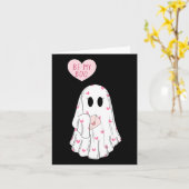 Je bent mijn boek Grappige Spooky Ghost Valentijns Kaart (Gele Bloem)