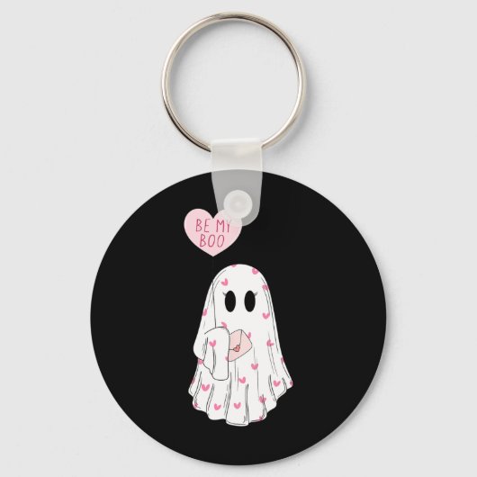 Je bent mijn boek Grappige Spooky Ghost Valentijns Sleutelhanger (Voorkant)