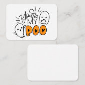 Je bent mijn boekencadeaukasten notitiekaartje (Voorkant / Achterkant)