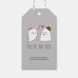 Je bent mijn Boo Halloween Kawaii Ghost Simpel Cadeaulabel