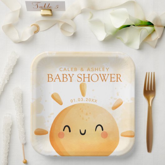 Je bent mijn Borden voor zonneschijnpapier voor Ba Papieren Bordje (Huwelijk)