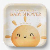 Je bent mijn Borden voor zonneschijnpapier voor Ba Papieren Bordje (Voorkant)