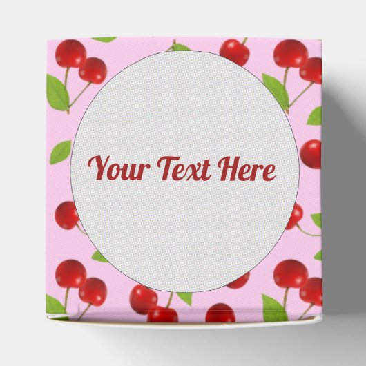 Je bent mijn Cherry Pie Bedankdoosjes (Bovenkant)