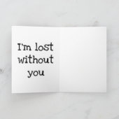 Je bent mijn compacte feestkaart feestdagen kaart (Binnen)