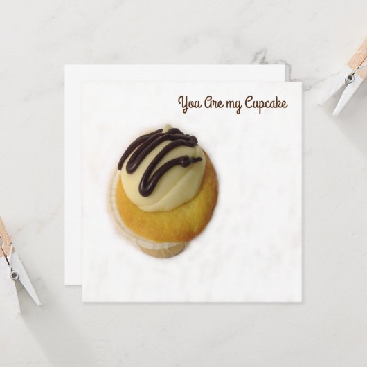 Je bent mijn cupcake (Voorkant / Achterkant in situ)