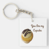 Je bent mijn cupcake sleutelhanger (voorkant)