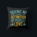 Je bent mijn definitie van perfect. Liefde Kussen<br><div class="desc">Use as a pregnancy announcement to grandouders,  dad or verrassing baby announcement to Famy. Also makes a great baby shower gift for new mom's!</div>