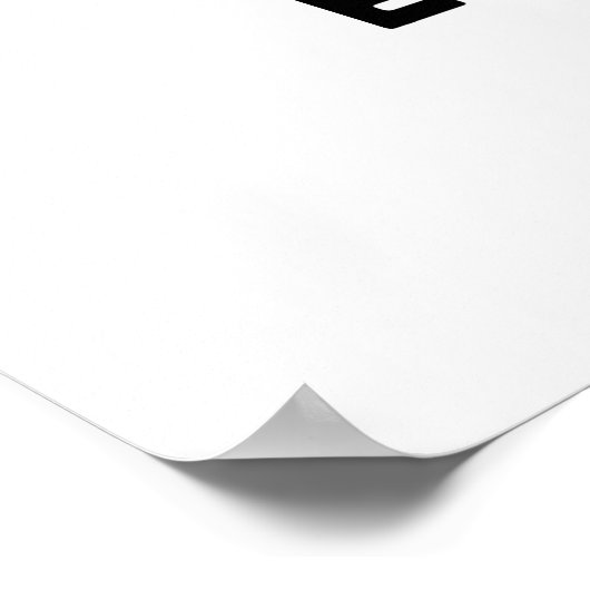 Je bent mijn Ebi-Thing Funny Sushi Pun Poster (Hoek)