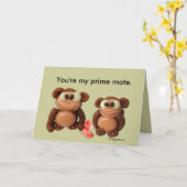 Je bent mijn eerste stuurman Jubileum Kaart (Gele Bloem)