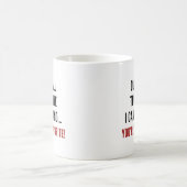 Je bent mijn favoriet koffiemok (Center)