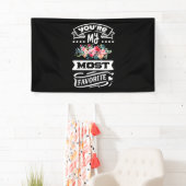 Je bent mijn favoriet spandoek (Insitu)