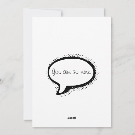 Je bent mijn favoriete berichtgevingstelefoon Vale Feestdagenkaart (Achterkant)