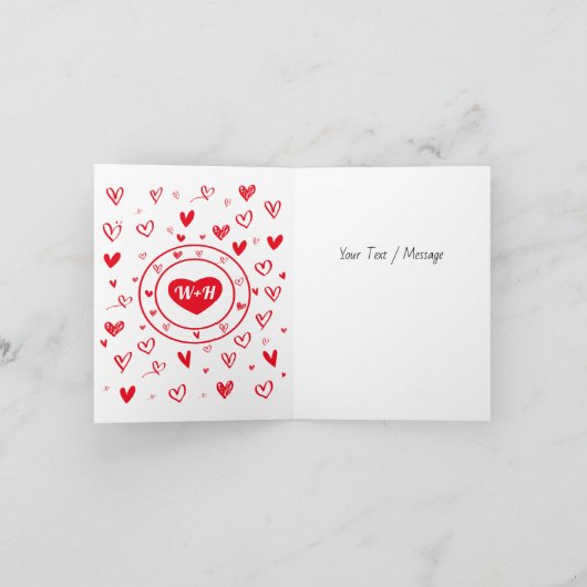 Je bent mijn favoriete Boyvriend Bedankkaart (Binnen)