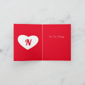 Je bent mijn favoriete Boyvriend Valentijnsdag Bedankkaart (Binnen)