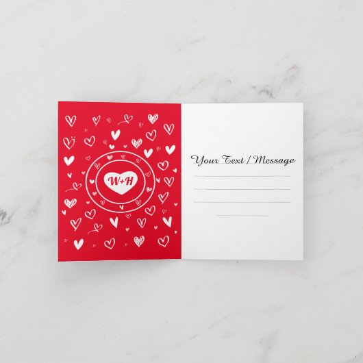 Je bent mijn favoriete echtgenoot Funny Valentijns Bedankkaart (Binnen)