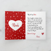 Je bent mijn favoriete echtgenoot Funny Vday - Val Kaart (Binnen)