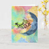 Je bent mijn favoriete INK waterverf quote Kaart (Gele Bloem)