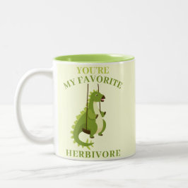 Je bent mijn favoriete kinder school Valentijnse c Tweekleurige Koffiemok