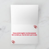 ** JE BENT MIJN FAVORIETE MELDING ** LIEFDE KAART (Binnen)