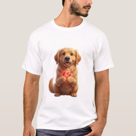 Je Bent Mijn Favoriete Menselijke Goud Retriever T T-shirt